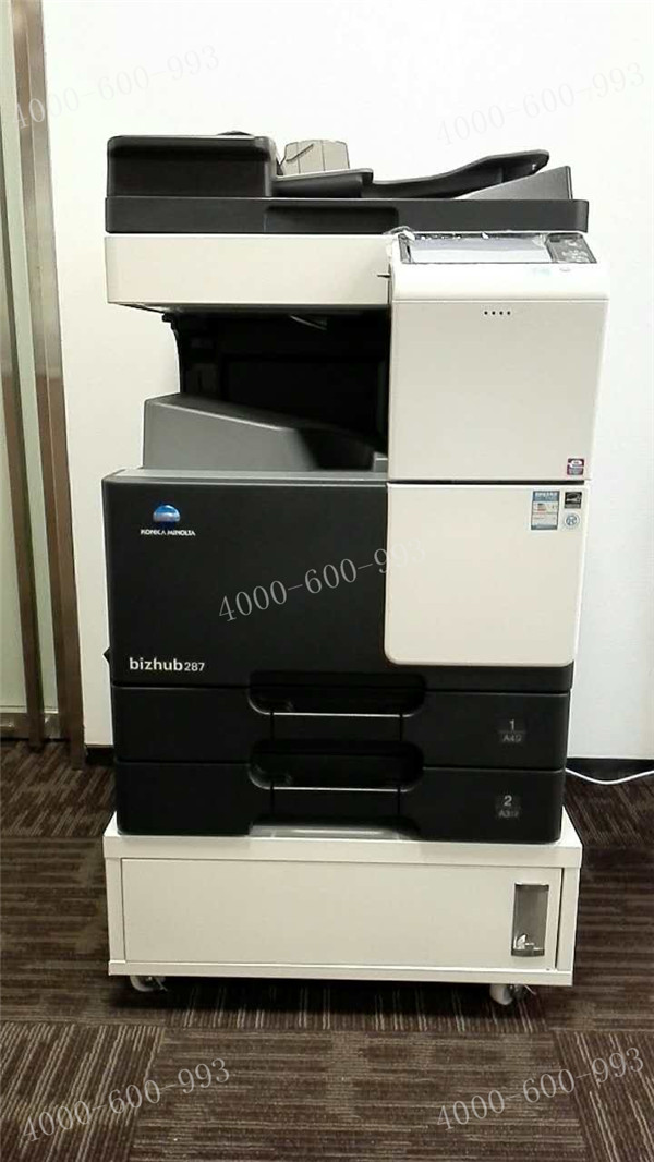 給金融企業(yè)成功安裝的柯尼卡美能達(dá)bizhub287復(fù)印機(jī)-科頤辦公