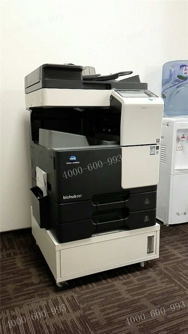 科頤辦公給金融企業(yè)成功安裝的柯尼卡美能達(dá)bizhub287復(fù)印機(jī)
