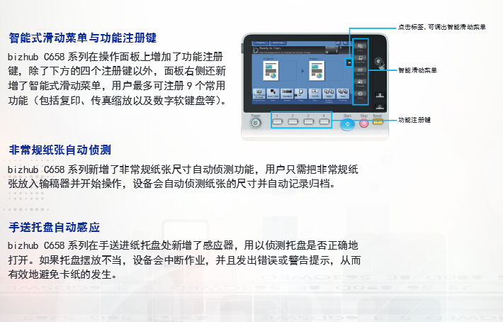 柯尼卡美能達彩色復印機C558人性設計再升級-科頤辦公 柯尼卡美能達彩色復印機C558人性設計再升級-科頤辦公