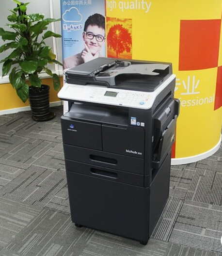 柯尼卡美能達306黑白A3復印機緊湊型機身-科頤辦公