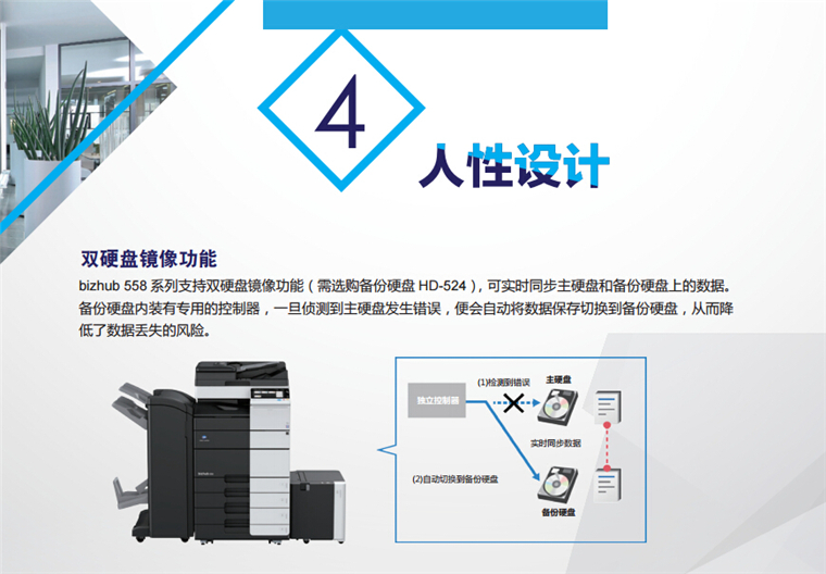 柯尼卡美能達308雙硬盤鏡像功能-科頤辦公 柯尼卡美能達308雙硬盤鏡像功能-科頤辦公